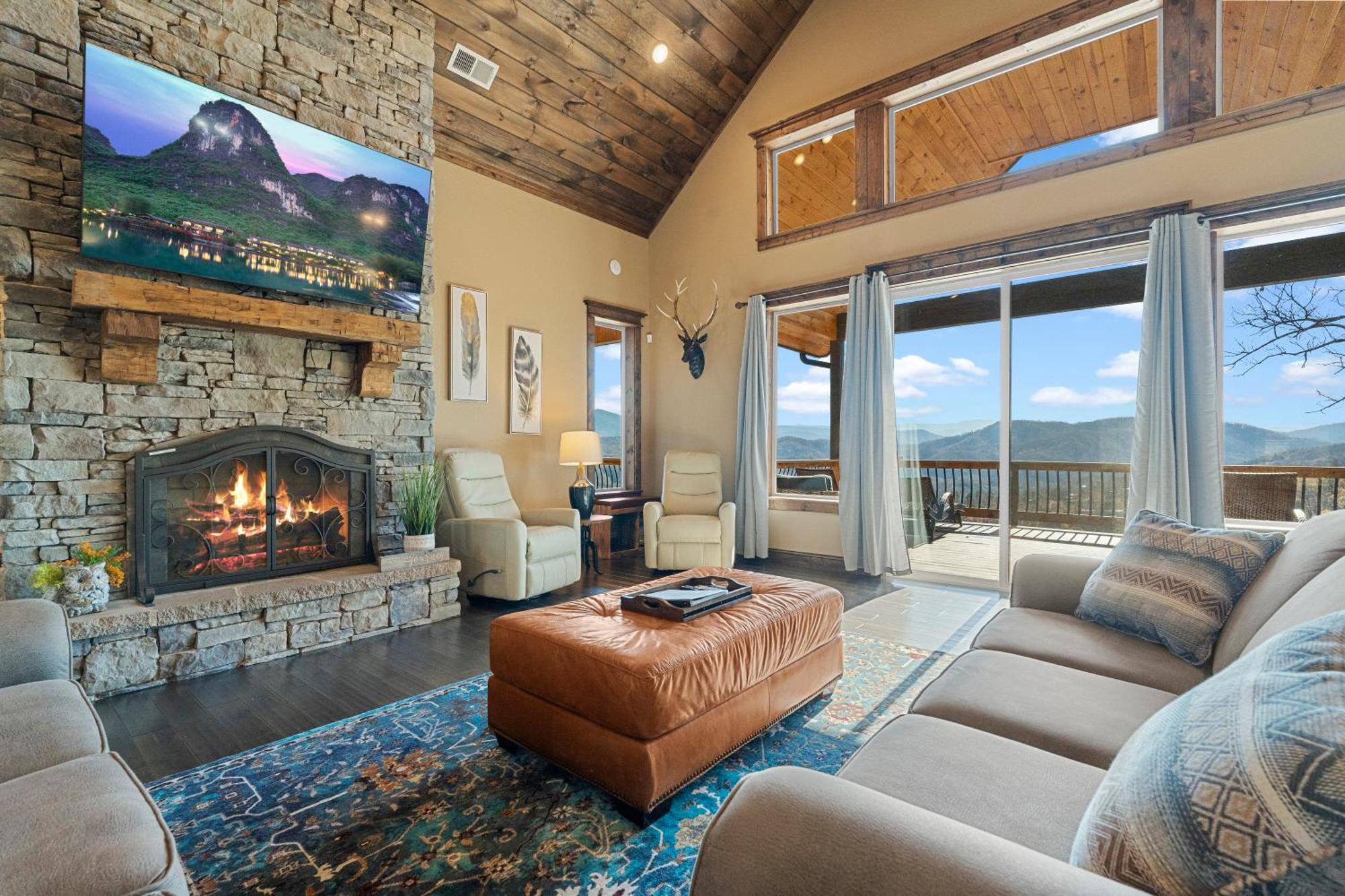 Star Of The Summit, Private Indoor Pool, Amazing Views, 1089 Free Tickets Each Paid Day, Dollywood Villa Sevierville Exterior photo